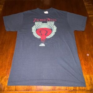 7 Horns 7 Eyes Band T-Shirt Medium Metalcore Christian Metal Graphic Tee